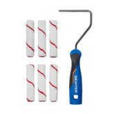Dexter Mini Roller Kit with 6 Sleeves for Lacquer 11cm